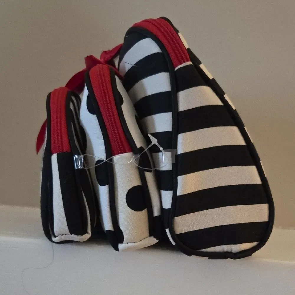 NWT Nicole Hello Beautiful Cosmetic Bags